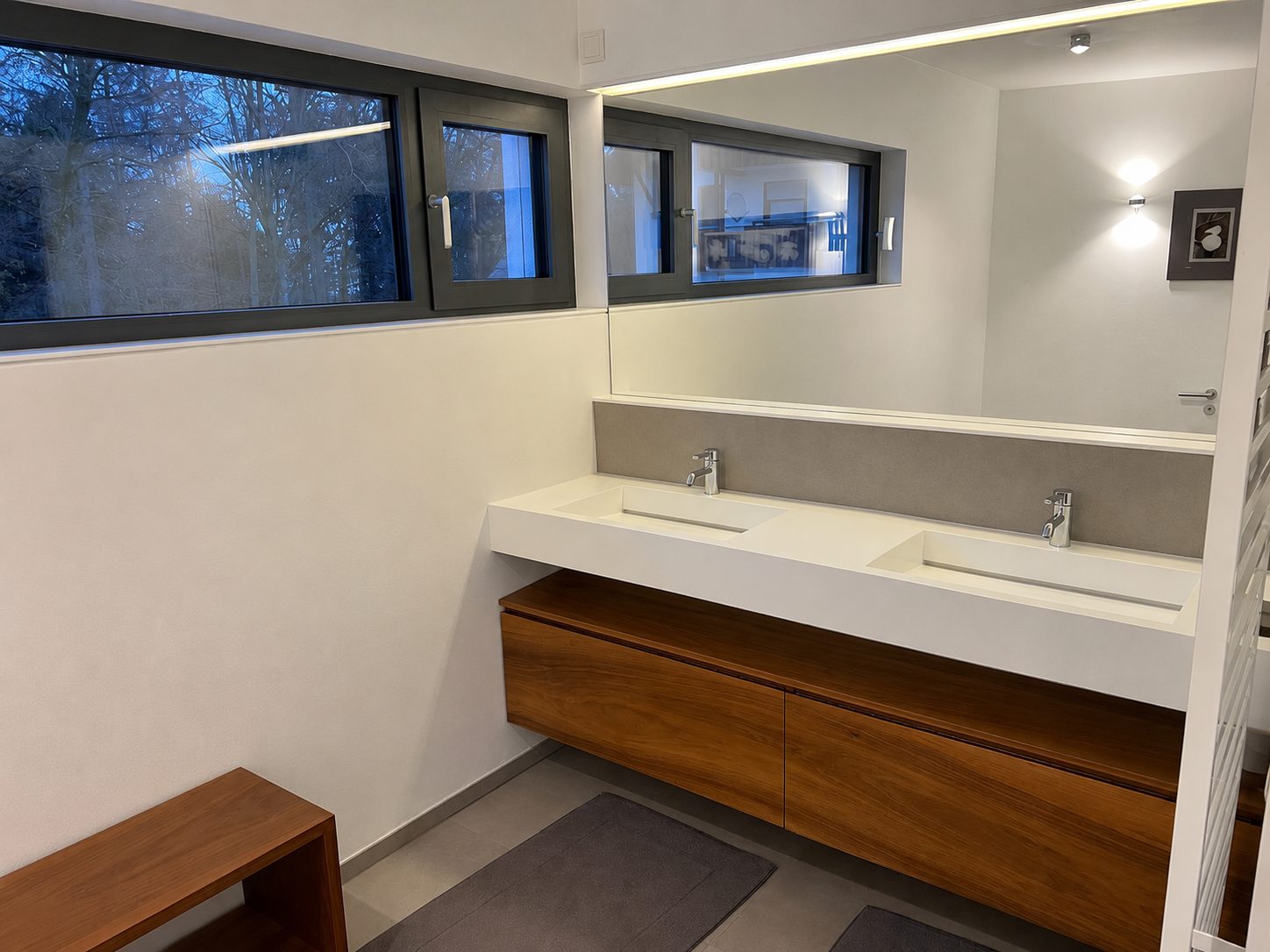 Luxus Doppelwaschbecken